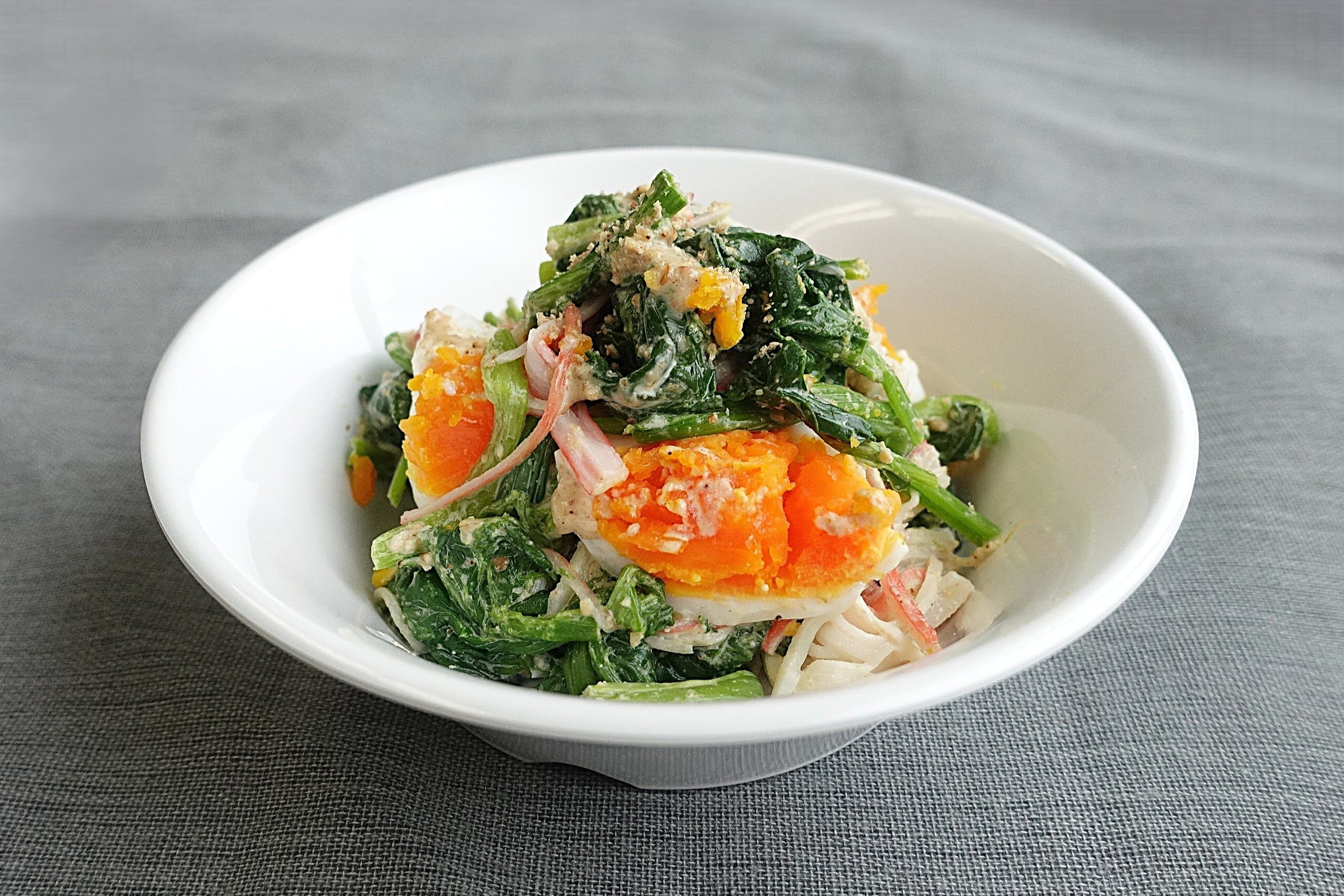 ほうれん草の和風サラダの画像